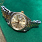 Vintage Rolex Datejust 1601 Steel Gold Two Tone Jubilee Silver Automatic Wristwatch Circa 1967 - Hashtag Watch Company