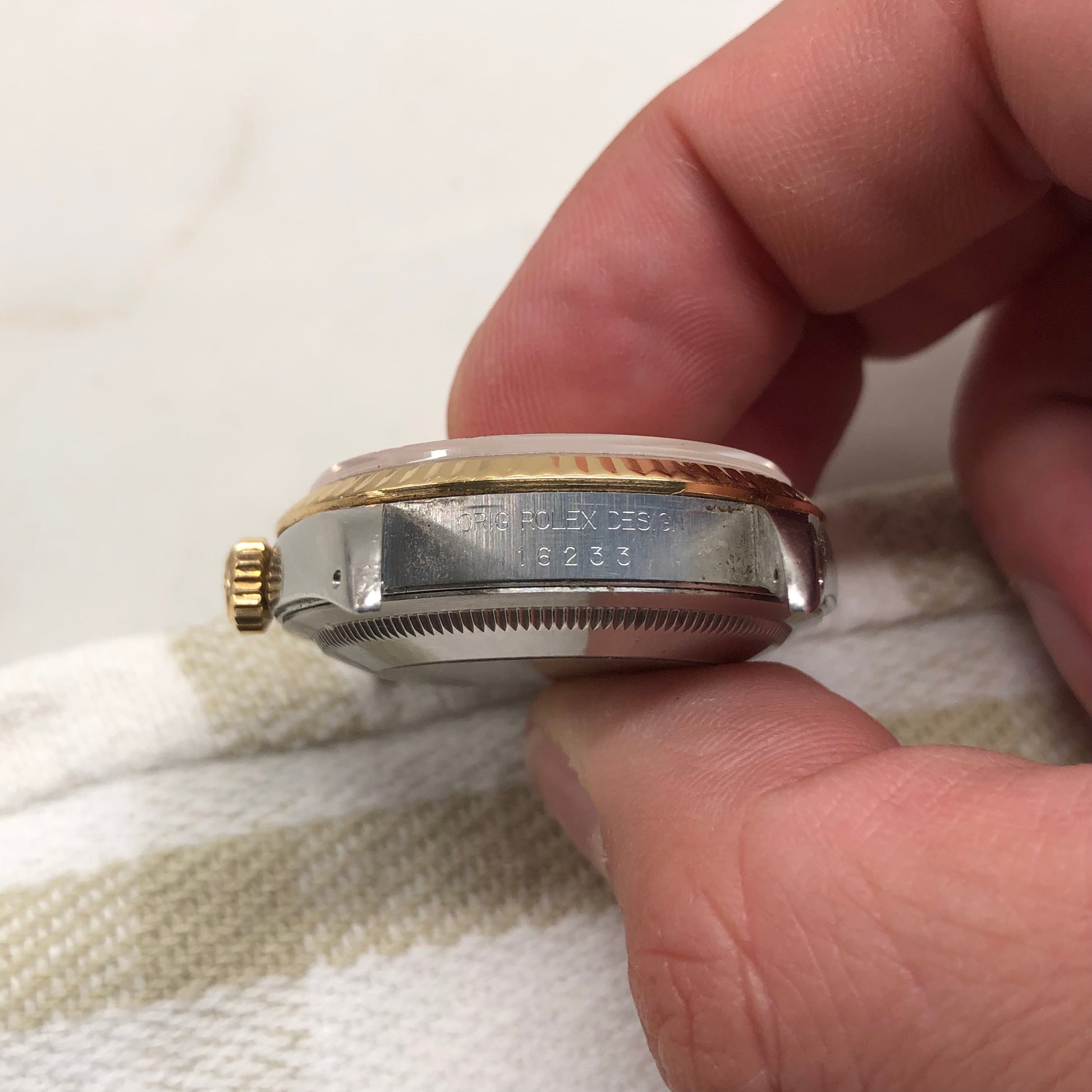 1991 Rolex Datejust 16233 Two Tone Jubilee Silver Automatic Wristwatch Box Papers - Hashtag Watch Company