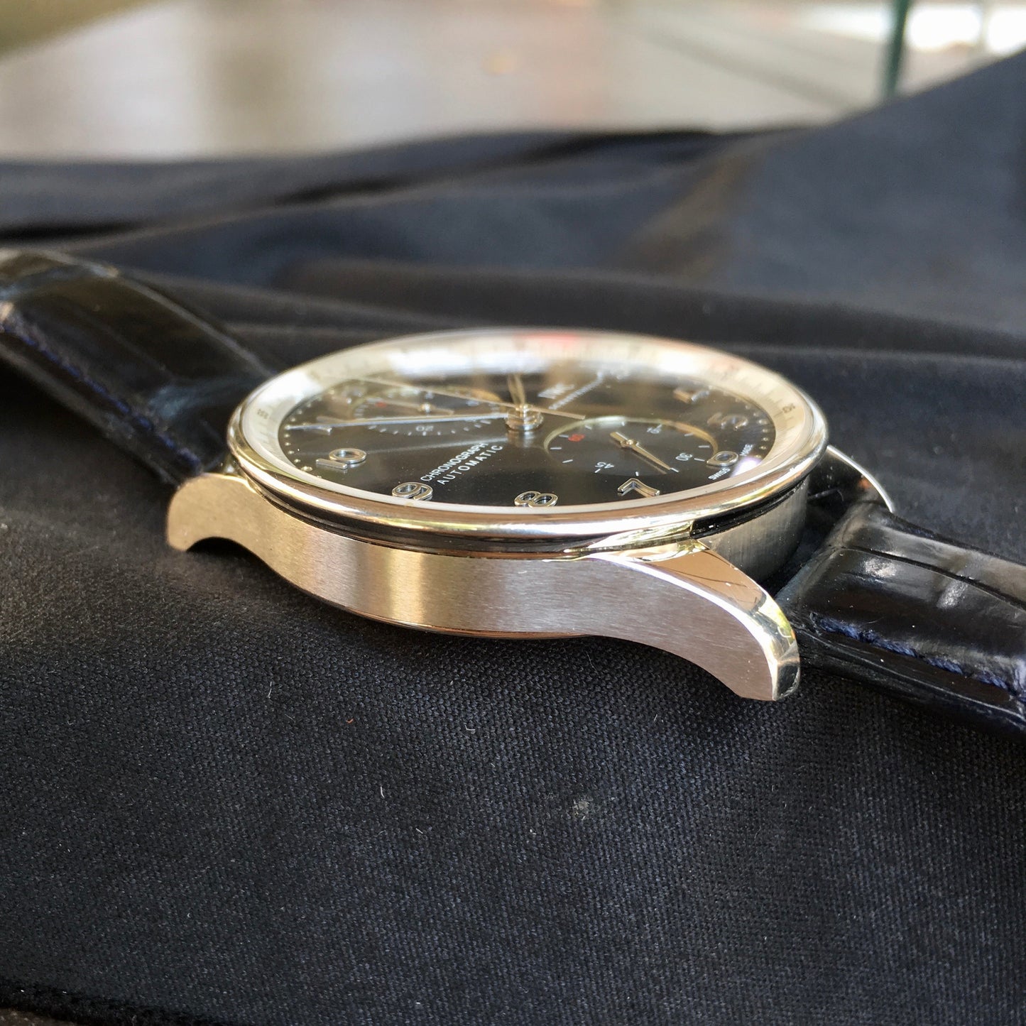 IWC Portuguese 371432 Chronograph Laureus Foundation Edition Automatic Wristwatch - Hashtag Watch Company