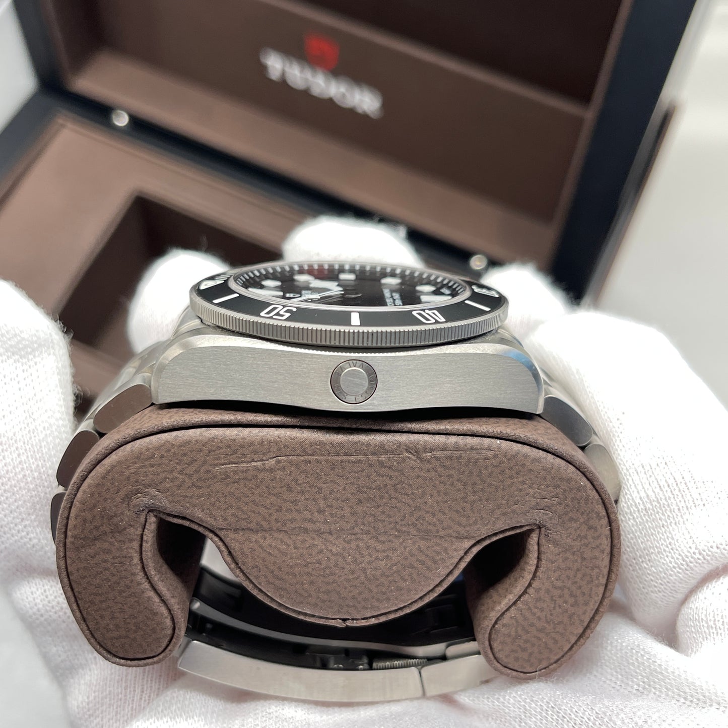 2015 Tudor Pelagos 25500TN Titanium Automatic 42mm Two Liner Black Wristwatch - Hashtag Watch Company