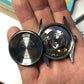 Vintage Rolex Datejust 1603 Black Stick Engine Turned Big Logo Wristwatch Circa 1966 - Hashtag Watch Company