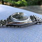Vintage Rolex Datejust 1603 Black Stick Engine Turned Big Logo Wristwatch Circa 1966 - Hashtag Watch Company