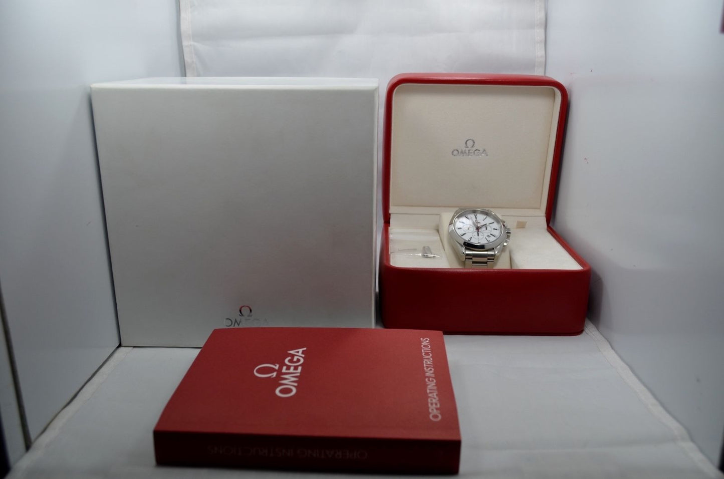 Omega Seamaster Aqua Terra 231.10.44.50.04.001 Chronograph Steel Co-Axial Watch - Hashtag Watch Company